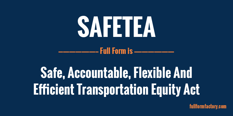 safetea-full-form