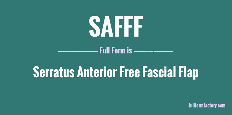 safff-full-form