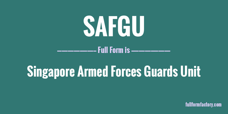safgu-full-form