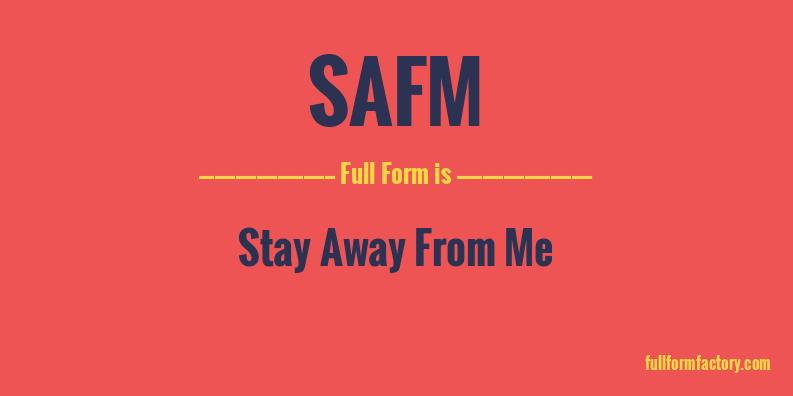 safm-full-form