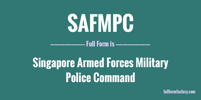 safmpc-full-form