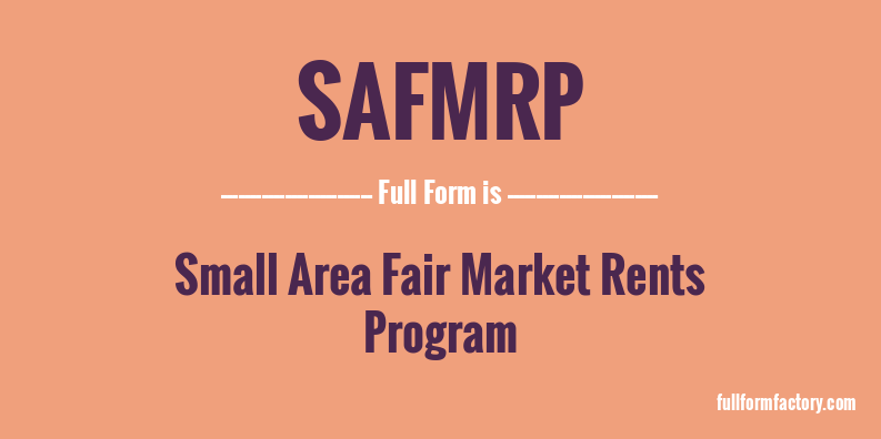 safmrp-full-form