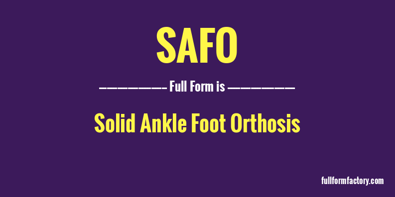 safo-full-form