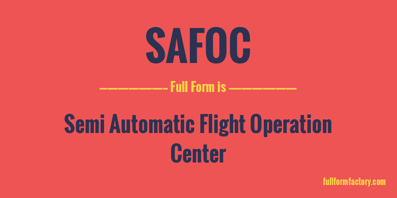 safoc-full-form