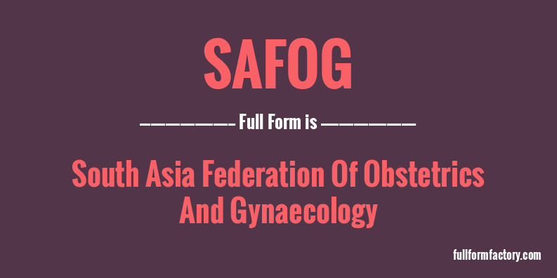 safog-full-form