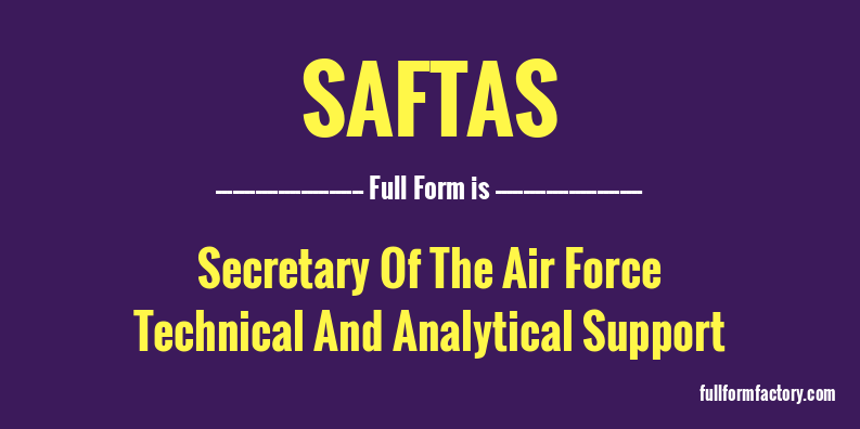 saftas-full-form