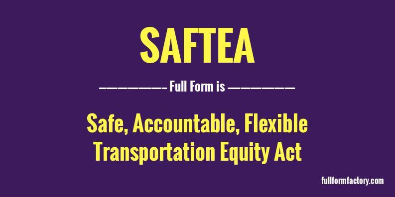 saftea-full-form