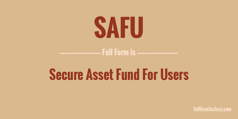 safu-full-form
