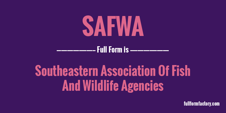 safwa-full-form