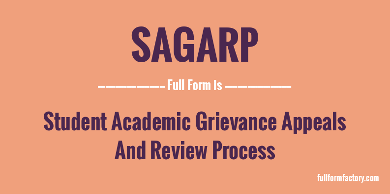 sagarp-full-form