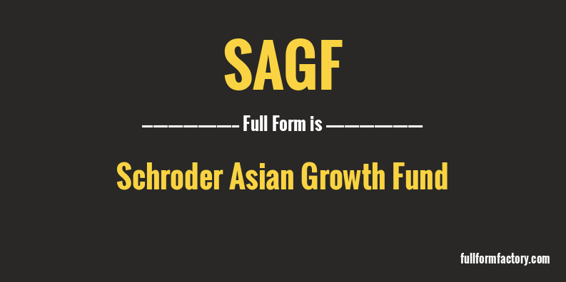 sagf-full-form
