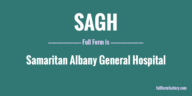 sagh-full-form