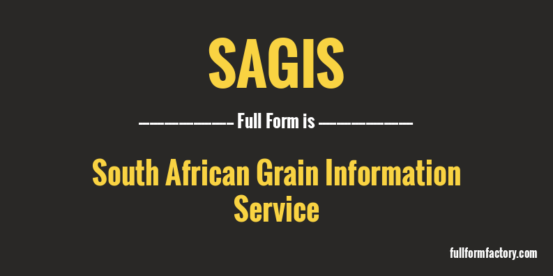 sagis-full-form