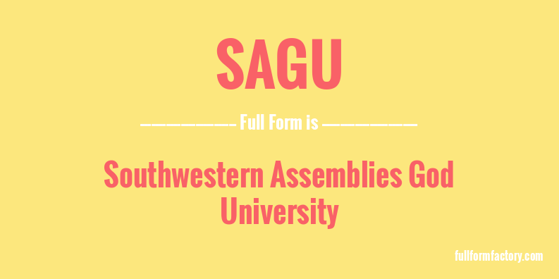 sagu-full-form