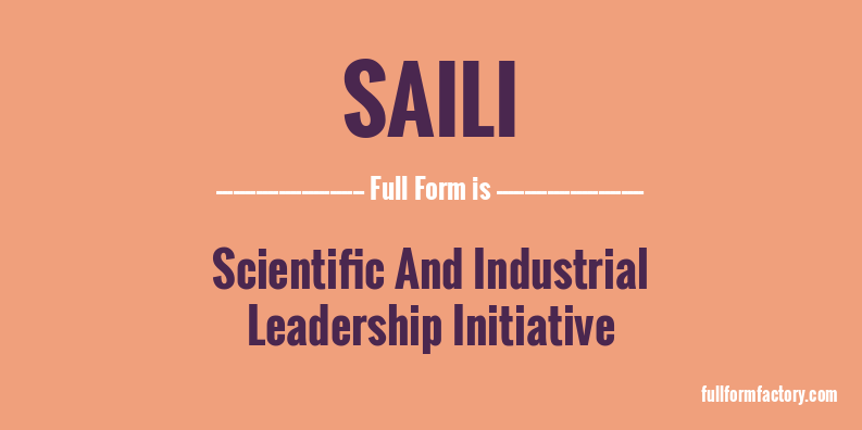 saili-full-form