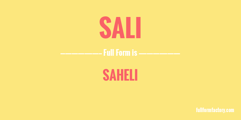 sali-full-form