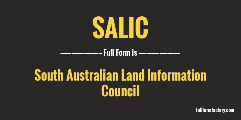 salic-full-form