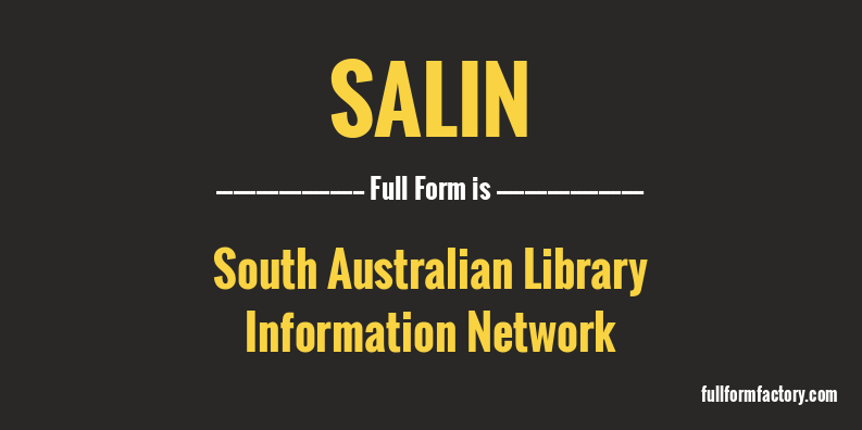 salin-full-form