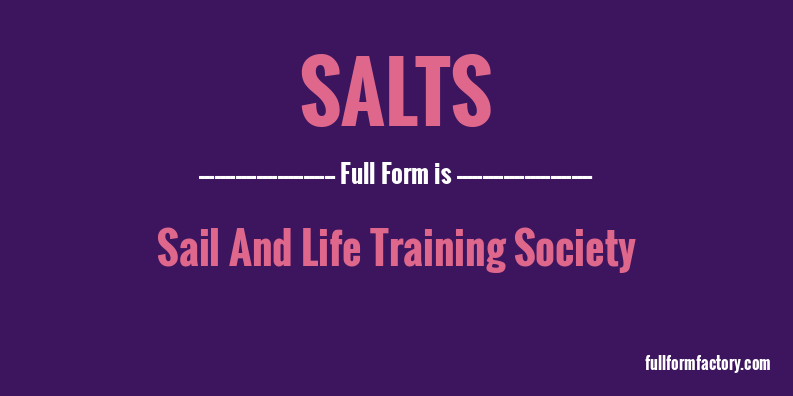 salts-full-form