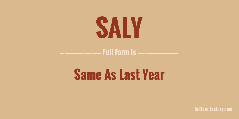 saly-full-form