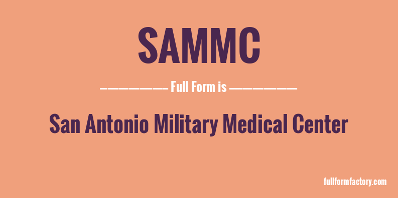 sammc-full-form
