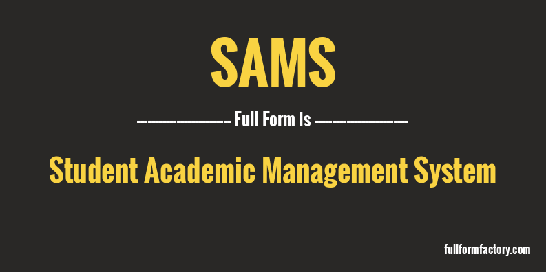 sams-full-form