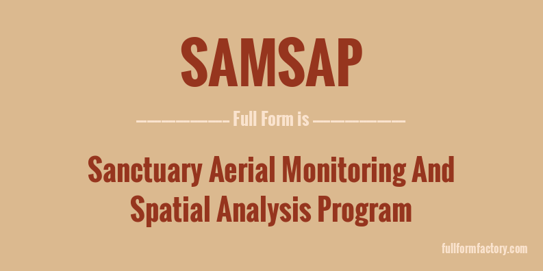 samsap-full-form