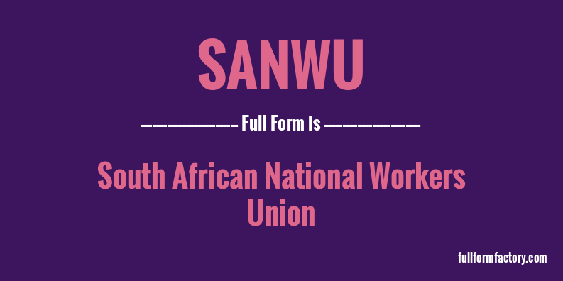 sanwu-full-form