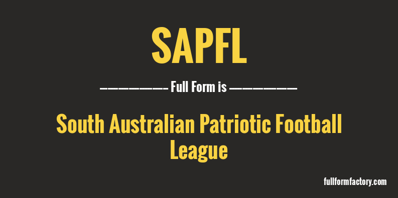 sapfl-full-form