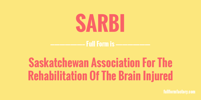 sarbi-full-form