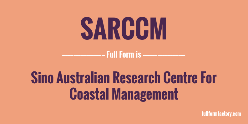 sarccm-full-form