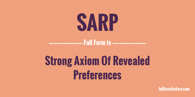 sarp-full-form