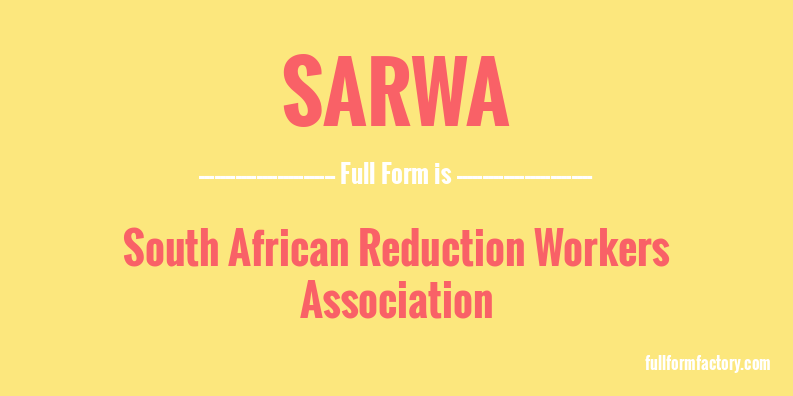 sarwa-full-form