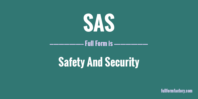 sas-full-form