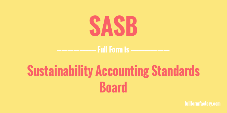 sasb-full-form