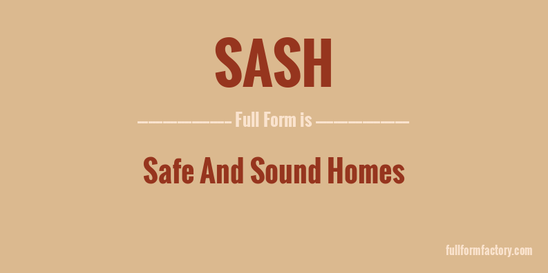 sash-full-form