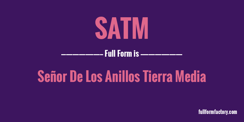 satm-full-form