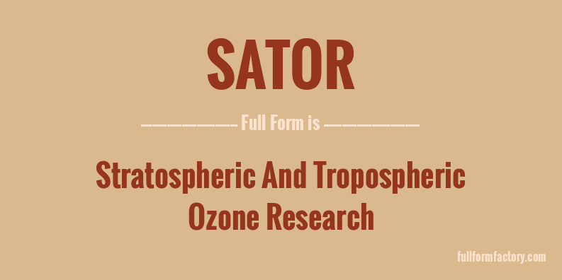 sator-full-form