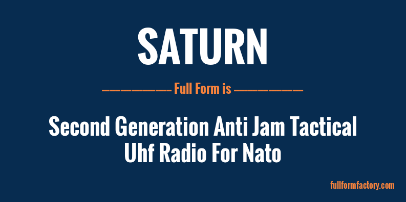 saturn-full-form