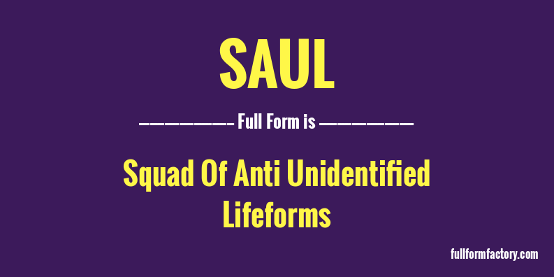 saul-full-form