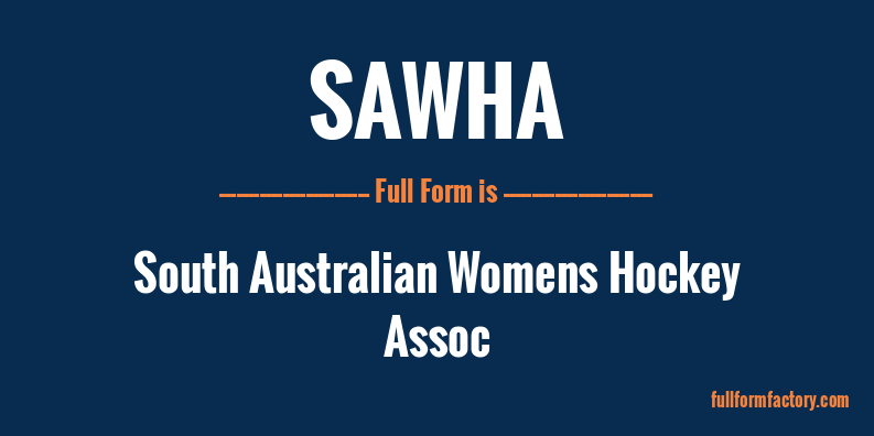 sawha-full-form