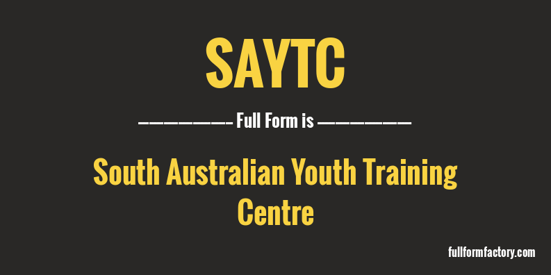 saytc-full-form