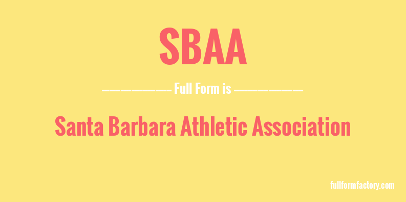sbaa-full-form