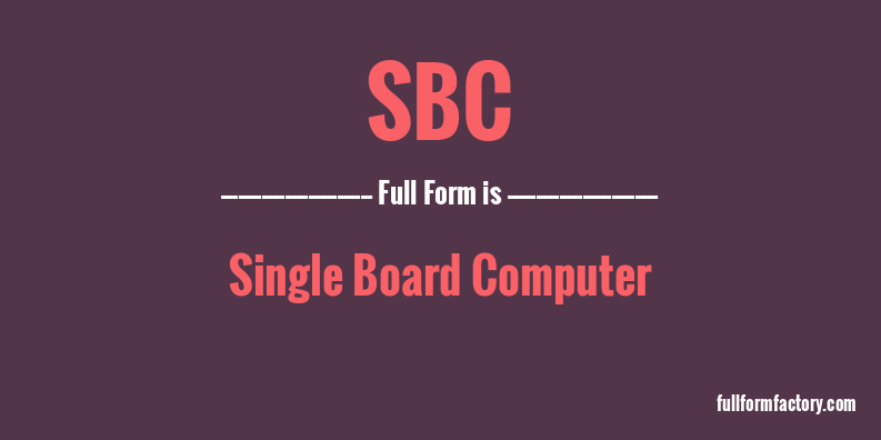 sbc-full-form