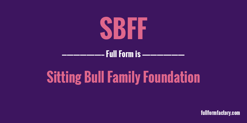 sbff-full-form