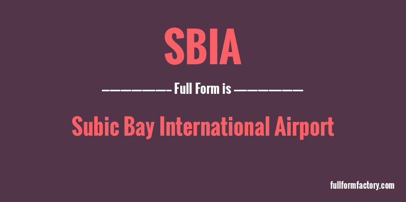sbia-full-form
