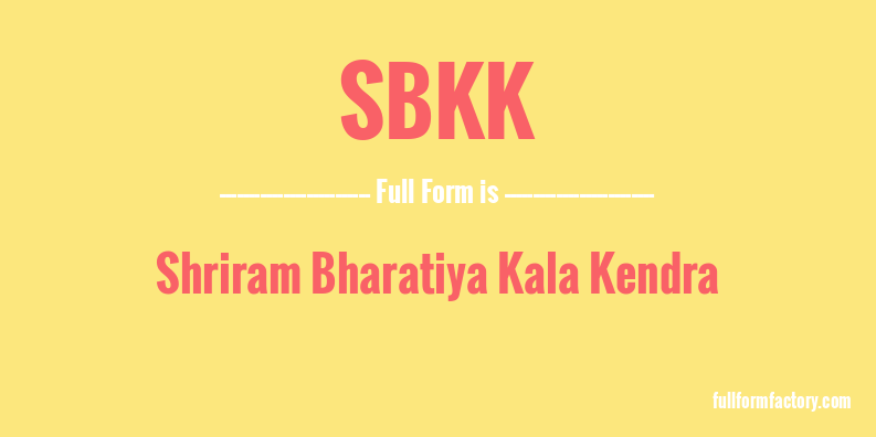 sbkk-full-form