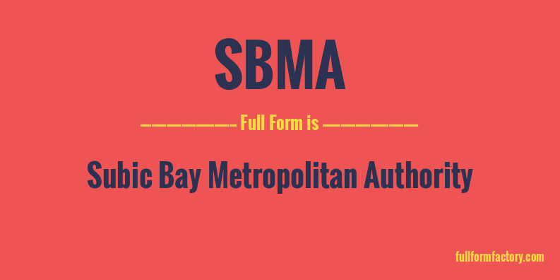 sbma-full-form