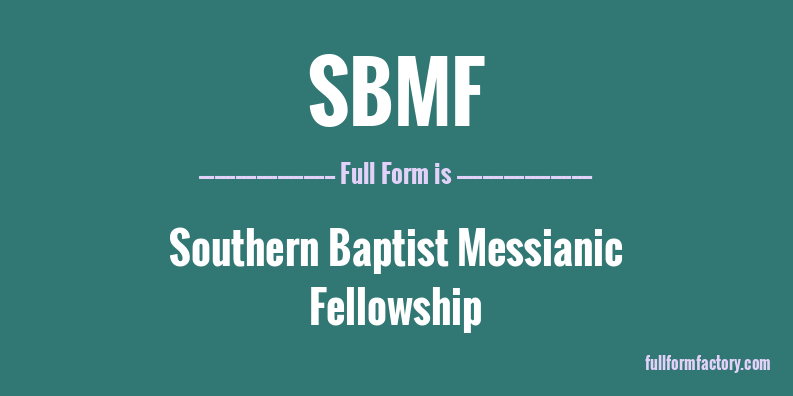 sbmf-full-form