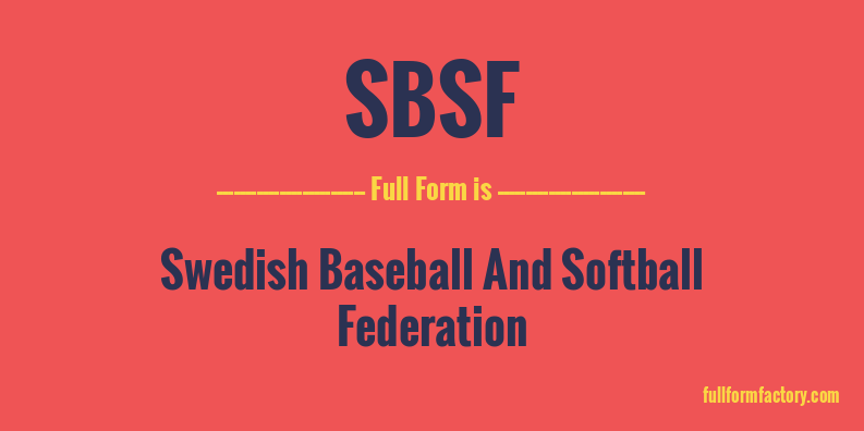 sbsf-full-form